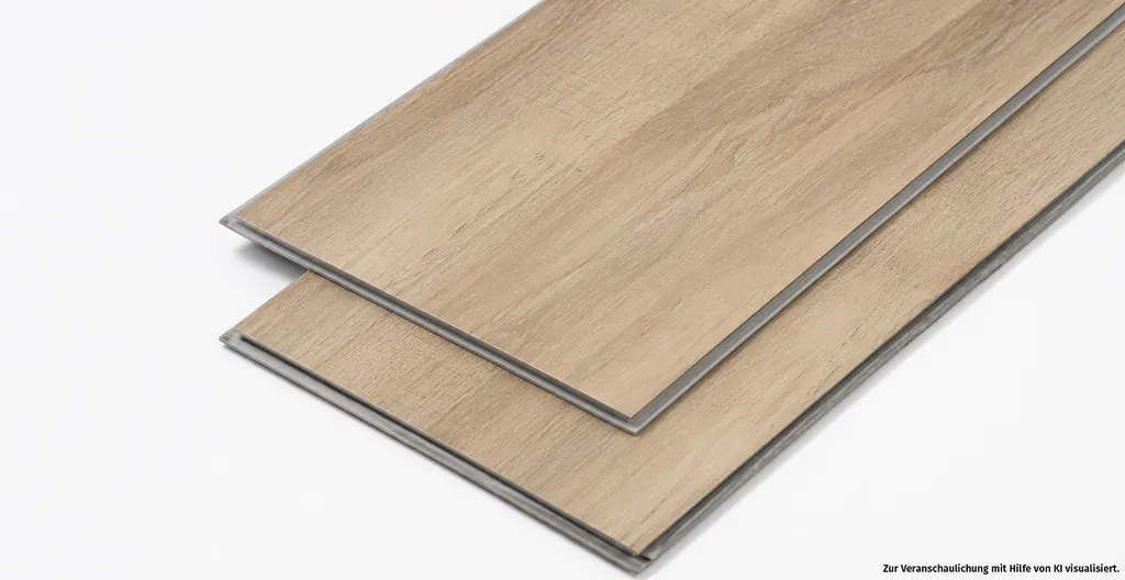 Heller Ahorn Vinylboden in Dielenformat 