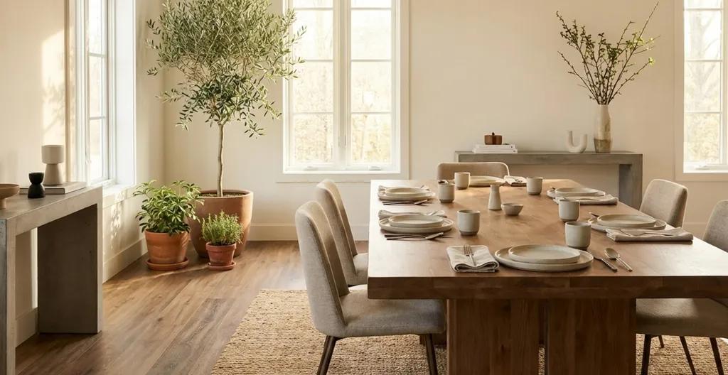 Hier ist ein Ambiente Bild eines dunklen Parkettbodens zu sehen.