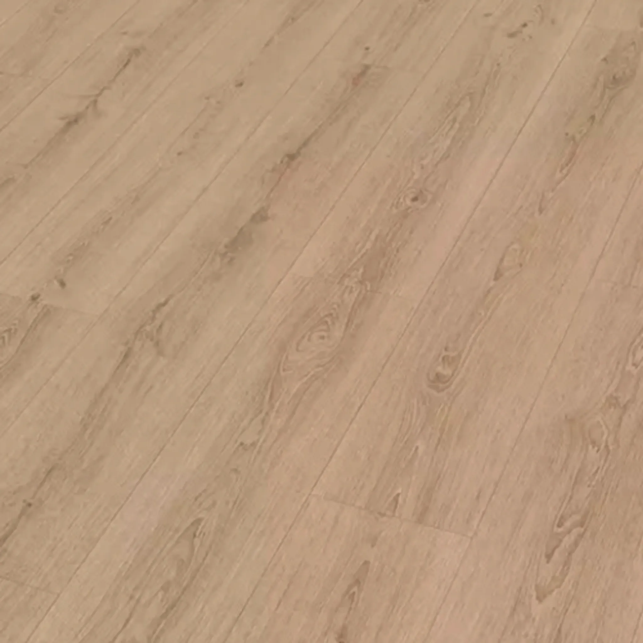 Nahaufnahme Vinylboden in heller Holzoptik