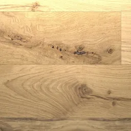 Hier ist ein heller Parkettboden Eiche zu sehen