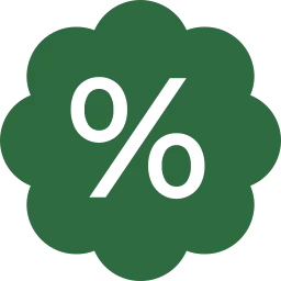 Rabatt Icon Grün