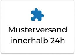 Musterversand innerhalb 24 Stunden