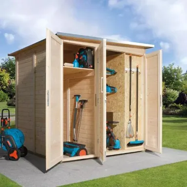 Gartenhaus mit Zubehör 