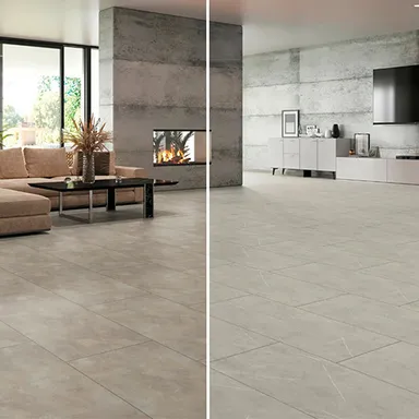 Designboden Fliesenoptik