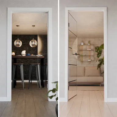 Zargen für Glastüren