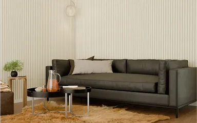 Wandverkleidung beige