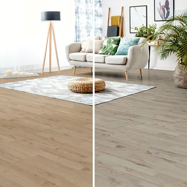 Laminat Schiffsbodem