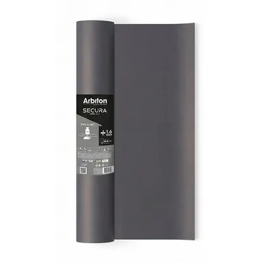 Eine XPS Trittschalldämmung eingerollt.