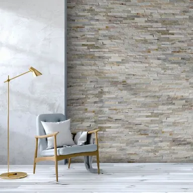 Wandverkleidung aus Steinbeton