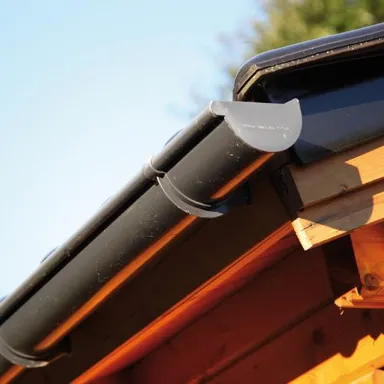 Detailaufnahme Dachrinne 