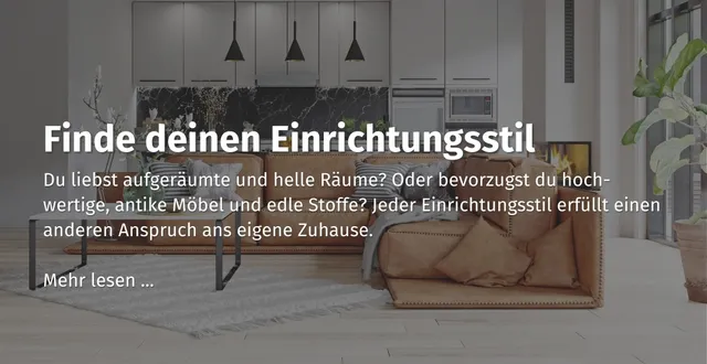 Hier ist ein casando Ratgeber Beitragt  zum Thema "Kleine Räume einrichten - so geht's" zu sehen.