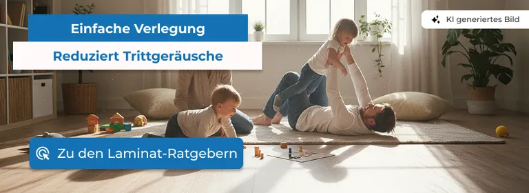 Laminat mit Trittschalldämmung M