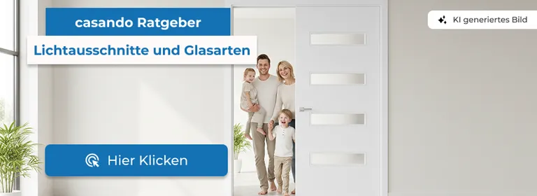 Zimmertüren mit Lichtausschnitt M