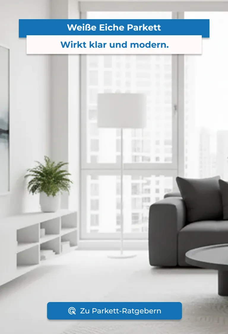 Eiche Parkett Weiß D