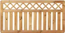 TETZNER & JENTZSCH Gartenzaun Kampen-Serie Senkrecht Rankgitter 0