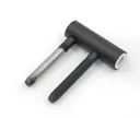 HORI Set Türbänder schwarz 3-tlg. für Holztüren & Holzzargen 1