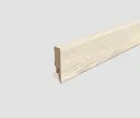 EGGER MDF-Kern Sockelleiste L626 passend zu Fußboden Berdal Eiche weiss 0