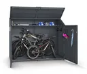 HORI Fahrradbox 200 x 100 x 157 cm Anthrazit 1