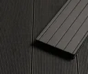 HORI Terrassendielen Komplettset WPC Antigua Hohlkammer grau grob / fein geriffelt 21 x 146 mm 0