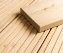 HORI Terrassendielen Komplettset sibirische Lärche Kombi-Profil 27x142mm 2