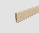 EGGER MDF-Kern Sockelleiste L608 passend zu Fußboden Berdal Eiche hell 0