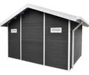 HORI WPC Gartenhaus Modern Line mit Satteldach 4