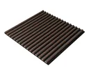 HORI WALL Akustik Dekor Wandpaneele Brown Oak Rundstab Quadratisch 4