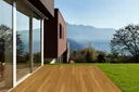 HORI Terrassendielen Komplettset Garapa Kombi-Profil künstlich getrocknet 25 x 145 mm 4