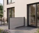 NewTechWood WPC Sichtschutzzaun Stecksystem Castello XXL 11