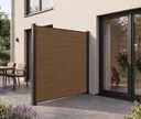 NewTechWood WPC Sichtschutzzaun Stecksystem Portland 3