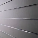 HORI Design WPC Sichtschutzzaun Stecksystem Zaun Komplettset 2