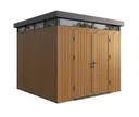 HORI Gartenhaus mit Flachdach 300 x 300 cm 11