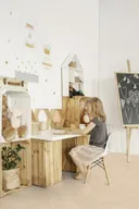 Gerflor Klebe-Vinylboden massiv Virtuo 55 Blomma Cream Fischgrät 7