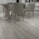 HORI Klebe-Vinylboden massiv Coolgrey Eiche Holzstruktur Landhausdiele 0