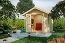 SKAN HOLZ Gartenhaus Palma 1