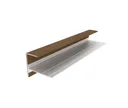 HORI Rhombus PRO Endprofil coextrudiert naturbraun 2
