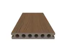NewTechWood Terrassendielen WPC Hohlkammer Deluxe Oldwood Teak Holzstruktur gebürstet / glatt gebürstet Co-Extrudiert 22,5 x 138 mm 2