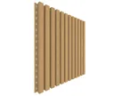 NewTechWood WPC Fassadenprofil Castellatio PRO35 33 x 215 mm Red Cedar 1