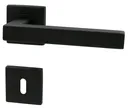 HORI Türgriff Quattro eckig Schwarz Sandoberfläche 0