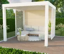 HORI Terrassenplatten Komplettset Naturel Feinsteinzeug Holzoptik 1200 x 300 x 20 mm 4