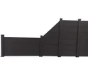 HORI WPC Sichtschutzzaun Stecksystem XXL Anbauset 6