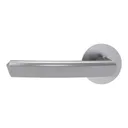 GRIFFWERK Türgriff Crystal Piatta S smart2lock 2.0 Edelstahl matt 0