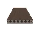 NewTechWood Terrassendielen WPC Hohlkammer Deluxe Oldwood Ipe Holzstruktur gebürstet / glatt gebürstet Co-Extrudiert 22,5 x 138 mm 1