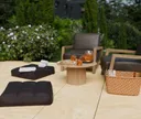 HORI Terrassenplatte Andes creme Feinsteinzeug Steinoptik 4
