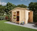 Karibu Gartenhaus Multifunktionshaus 1