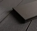 HORI Terrassendielen WPC Kuba Hohlkammer anthrazit geriffelt / glatt gebürstet 25 x 145 mm 4