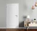 HORI Zimmertür Alicante 1 Weißlack RAL9010 Röhrenspan Eckkante 2