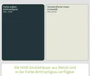 HORI Gerätehaus mit Flachdach & Lichtband, Metall, Anthrazitgrau RAL 7016 7