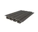 HORI WPC Fassadenprofil Rhombus Premium Small 33 x 215 mm grau 3