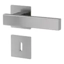 GRIFFWERK Türgriff Cubico Piatta S Quattro Edelstahl matt 1